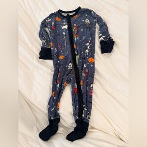 Little Sleepies Jack Skellington Footie 3-6M